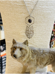 Collier géométrique LOUVE...