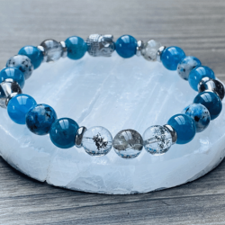 Bleu Azur ( Apatite, Jaspe...