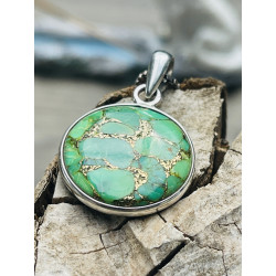 Turquoise Mohave Verte (...
