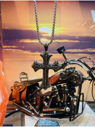 Collier métal " Christ n'...