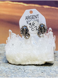 Boucles d'oreilles " Silver...