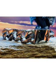 Bracelet acier " Iron Snake "
