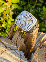 Bague en argent massif "...